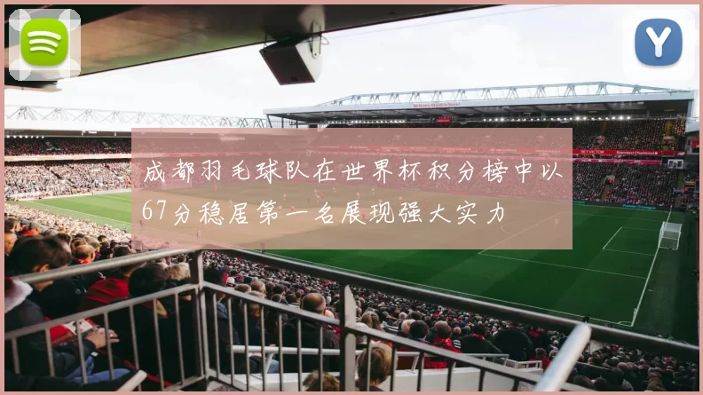 成都羽毛球队在世界杯积分榜中以67分稳居第一名展现强大实力